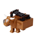 Cows Carrying Logistics Building Blocks Figures MOC Medieval Military Br... - $15.56