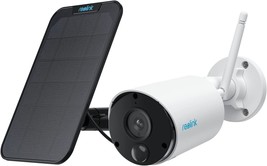 Solar WiFi Camera Security Outdoor, 100% Wire-Free, Wireless Battery Powered, - £71.95 GBP