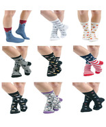 Official K. Bell Womens Ankle Graphic Unique Design Print Variety Crew S... - $20.51 CAD