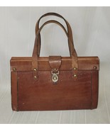 JOHN ROMAIN Hand Bag w/ Brass Studs, 11.5&quot; x 7.5&quot; x 4&quot; Pre-Owned - $59.39