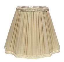 10&quot; Pearl Grey Slanted Fancy Square Shantung Lampshade - $108.85