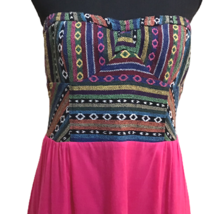 Staring At Stars Womens 12 Strapless Dress Tunic Boho Aztec Urban Outfitters - £35.15 GBP
