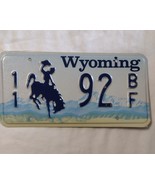 VINTAGE WYOMING LICENSE PLATES (PAIR)  NO LONGER IN USE-  PARK COUNTY 11... - $18.00