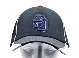 San Diego Padres MLB Baseball Hat New Era 39THIRTY Size Medium / Large F... - $15.72
