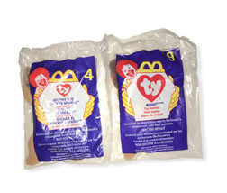 TY Teenie Beanies McDonalds Toys Set of 2 - Spunky &amp; Bones - $5.78