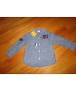 Gymboree &quot;RAD&quot; denim shirt size 18-24 months New with Tags long sleeve - $14.15 CAD