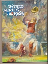 1985 World series program Royals Cardinals - £26.95 GBP