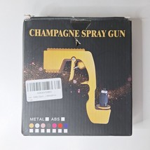 Champagne Spray Gun Adjustable Caliber Yellow Metal Party Atmosphere Pro... - $6.80