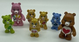 Lot Of Various Care Bears Figures Figurines Some Shiny 7 Different - £8.92 GBP