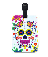 Luggage Tag Day of the Dead Identification Label Suitcase Backpack ID Tr... - £9.25 GBP