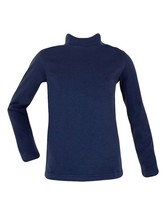 Jersey Turtleneck Half Neck From Child Girl Long Sleeve Warm Cotton Navigare - £9.64 GBP+