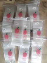 2020 Apple Baggies 1000 Mini ZIPPER-SEAL Bags Clear 2&quot; X 2&quot; - £11.78 GBP