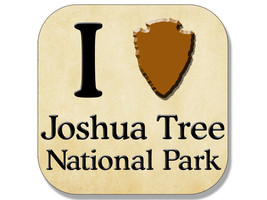 4&quot; i love heart joshua tree national park arrowhead sticker made in the usa - £13.57 GBP