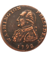 1792 Washington « President » Commemorative One Cent – Historical Tribut... - $13.22