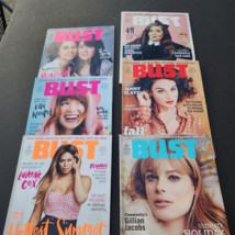 Bust Magazine 2015 Lot of 6 Gillian Jacobs Jenny Slate Aidy Bryant Laver... - £31.39 GBP