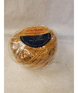 Vintage Westrim Macrame Jute Cord Yarn 75 yds 3 ply 3mm light brown Styl... - £7.35 GBP