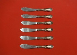 Burgundy by Reed and Barton Sterling Silver Trout Knife Set 6pc Custom 7 1/2" - $424.71
