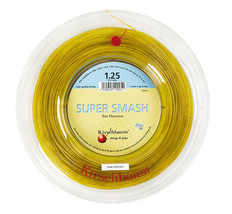 Kirschbaum Super Smash Original 1.25 Tennis Poly String 1.25mm Yellow Re... - £78.88 GBP