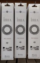 3X ISHA JAZMIN INCENSIO / JAZMINE INCENSE - 3 CAJAS 20 PAJUELAS c/u ENVI... - £11.40 GBP