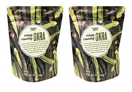 2-Packs Trader Joe&#39;s Crispy Crunchy Okra FREE SHIPPING 08/2024 - £13.44 GBP