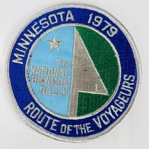 1979 BMW Motorcycle Rally 4in Patch BMWMOA 7th National Rally Minnesota VTG - $14.65