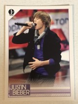 Justin Bieber Panini Trading Card #42 - £1.55 GBP