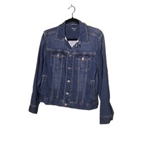 GAP KIDS Big Girls Size XXL Distressed Faded Button Front Jean Jacket Ca... - $253.22 MXN