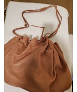 Elizabeth and James Dex Medium Nappa Leather Shoulder Bucket Bag. Nude. ... - £220.72 GBP