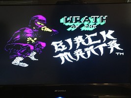 Nintendo Video Game Cartridge Original NES Wrath of the Black Manta Ninja Tested - £5.47 GBP