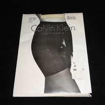 Vintage NOS Calvin Klein Total Shaper Sheer 544 Pantyhose Size A White NEW - $14.80