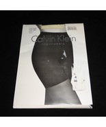 Vintage NOS Calvin Klein Total Shaper Sheer 544 Pantyhose Size A White NEW - £11.59 GBP