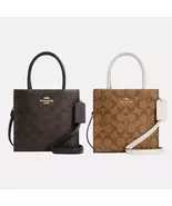 Coach Mini Cally Crossbody In Signature Canvas Bag Coach Women's Bag (Br... - $140.00