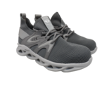 DRKA Men&#39;s Indestructible Steel Toe Safety Work Sneakers Grey Size 13M - $56.99