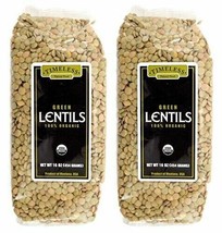Timeless Natural Foods Organic Lentils Green 16 oz. - £12.57 GBP