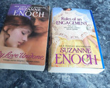 Suzanne Enoch lot of 2 Historical Romance Paperbacks - £3.13 GBP