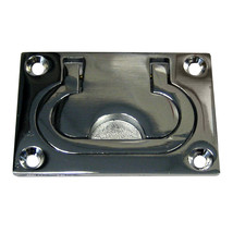 Whitecap Flush Pull Ring - CP/Brass - 3&quot; x 2&quot; [S-3364C] - £10.32 GBP