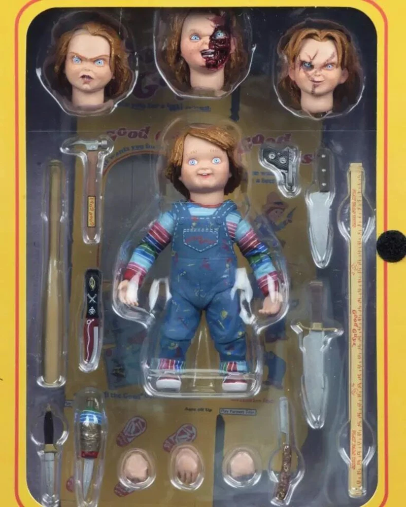 NECA Good Guys Ultimate Chucky Doll PVC Action Figure Model Toys Collectible - £36.20 GBP+