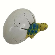 Vintage Turtle Cracked Hatching Egg Figurine Pottery Art Mexico Intradeco - £19.45 GBP