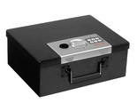 Fire Resistant Steel Security Safe Box With Digital Lock, 0.26-Cubic Fee... - £70.12 GBP