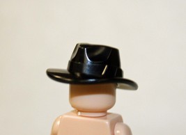 Black Fedora For Cowboy Hat Minifigure Packs - $3.86