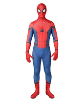 Spider-Man Superhero Cosplay Blue Homecoming Spider Man Suit Adult Costu... - $39.99