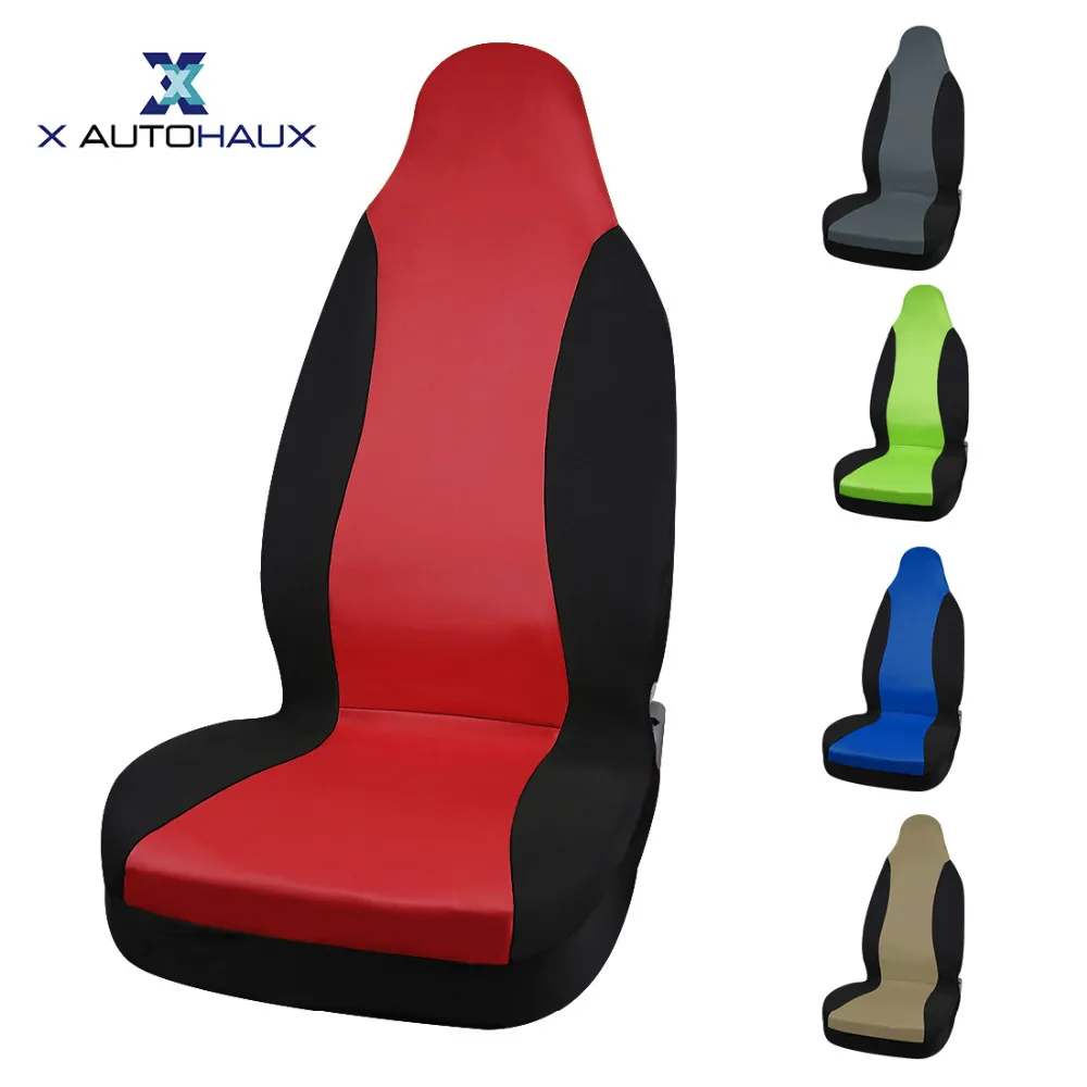X Autohaux 5 colors Bucket Universal Car Seat Covers fit For Auto Vehicle Truck - £16.97 GBP+