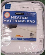 Biddeford Heated Electric Mattress Pad Twin Size 10 Heat setting controller - $45.55 CAD