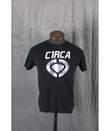 Skateboard Shirt - Circa Pink Plaid Logo - Men&#39;s Small - $39.00
