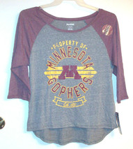 Minnesota Golden Gophers Womens Juniors TShirts Sizes Sm  Med  Lg  XLg NWT - $11.19