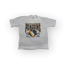 1991 1992 NHL Hockey Champions Pittsburgh Penguins T-Shirt Youth Size L 14-16 - $24.74
