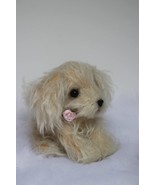 White teddy dog/Realistic teddy dog white/Soft sculpture/Artistic teddy ... - $2,817.39 MXN