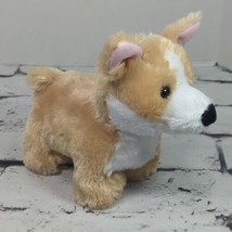 Manhattan Toy Corgi Puppy Dog Plush Stuffed Animal Soft Tan White 2019 8” Long - $11.88