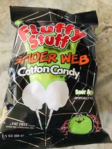 ShipN24Hours. New-Halloween Spider Web Cotton  Candy. Sour Apple 2.1 oz - £9.19 GBP