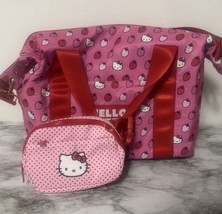 Hello Kitty Strawberry Duffle Weekender Bag - £56.28 GBP